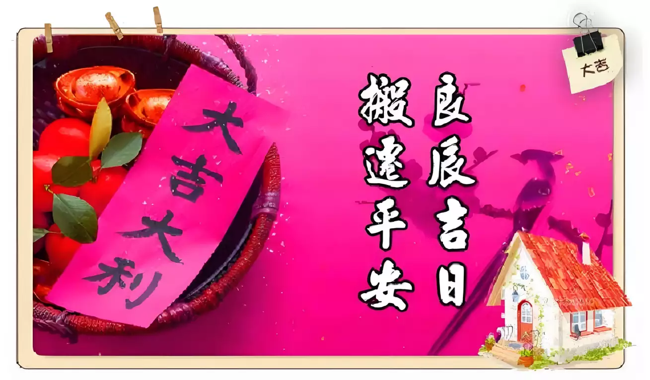 2024年9月搬家黄道吉日查询，找出最佳搬家日期