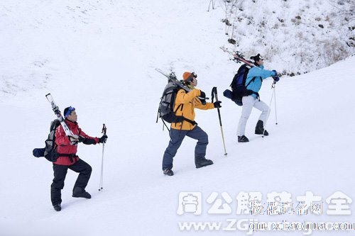 梦见雪地行走困难